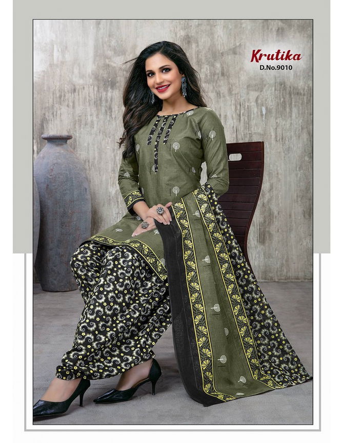 Amruta Krutika 9 Fancy Regular Wear Cotton Printed Dress Material Collection